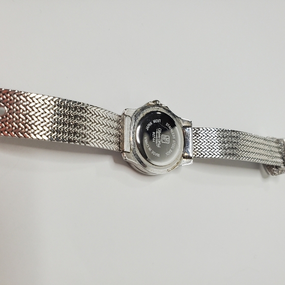 Victoria Wieck Crystal Watch Silver Toned - Picture 6 of 9